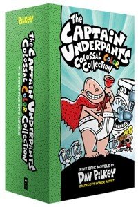 The Captain Underpants Colossal Color Collection (Captain Underpants #1-5 Boxed Set) (Mixed media product) | Released: 03 Sep 2019