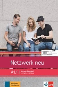 Netzwerk neu in Teilbanden: Kurs- und Ubungsbuch A1.1 mit Audios und Videos (Paperback - German) | Released: 14 Mar 2019